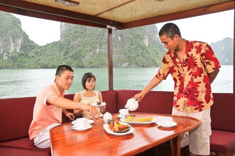 Life Heritage Resort - Ha Long Bay Cruises 下龍 餐厅 照片